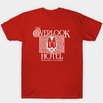 Overlook Hotel T-Shirt red for men