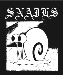Snails T-Shirt black design