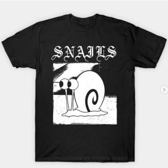Snails T-Shirt black for men