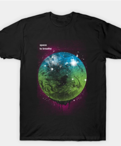 Space To Breathe T-Shirt black for men