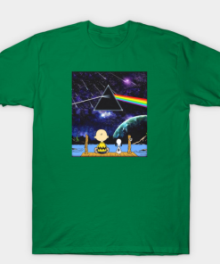 The New Snoopy x Pink Floyd T-Shirt kelly for men