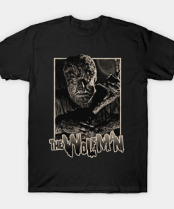 The Wolfman T-Shirt black for men