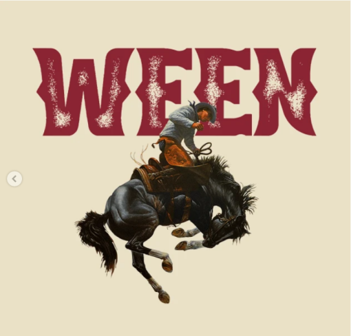 Ween Cowboy T-Shirt creme design
