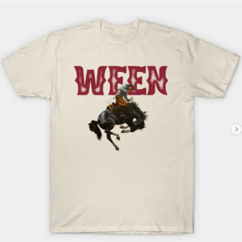 Ween Cowboy T-Shirt creme for men