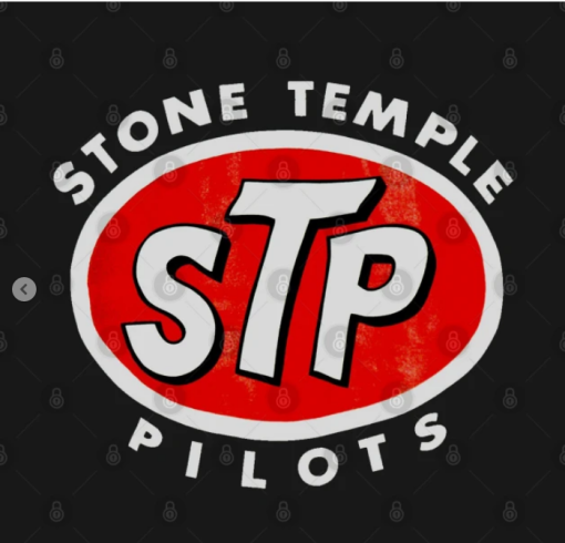 stone temple pilots STP T-Shirt black design