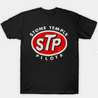 stone temple pilots STP T-Shirt black for men