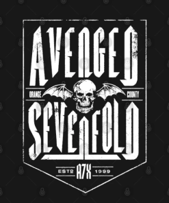 Avenged Sevenfold Band Six Hoodie black design