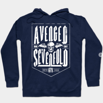 Avenged Sevenfold Band Six Hoodie navy for unisex