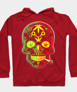 Cinco De Mayo Hoodie red for unisex