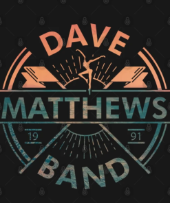 Dave Matthews Band Logo Hoodie black design