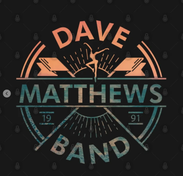 Dave Matthews Band Logo Hoodie black design