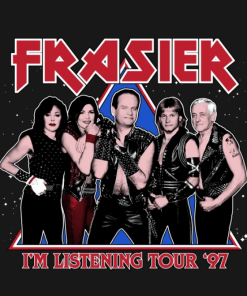 FRASIER - I'M LISTENING TOUR '97 T-Shirt black design