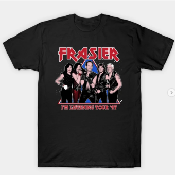 FRASIER - I'M LISTENING TOUR '97 T-Shirt black for men
