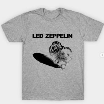LED ZEPPELIN T-Shirt heather for men