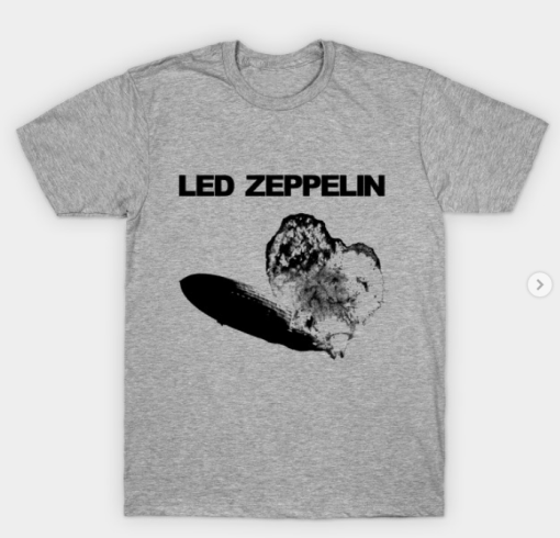 LED ZEPPELIN T-Shirt heather for men