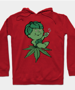 Little Bud Hoodie red for unisex
