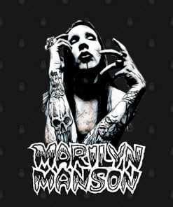 Manson Hoodie black design