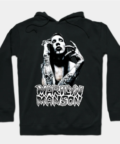 Manson Hoodie black for men and women