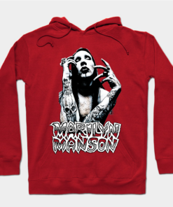 Manson Hoodie red for men and women