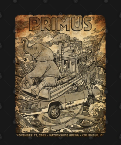 Primus Vintage T-Shirt black design