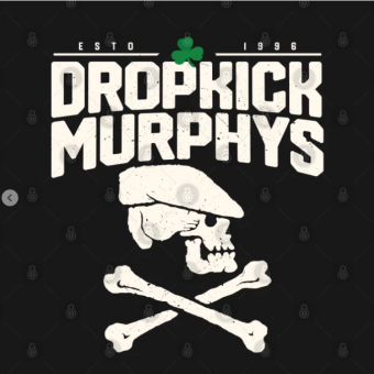 dropkick murphys band Hoodie black design