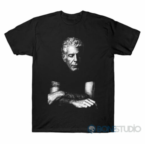 Anthony Bourdain Black T-Shirt